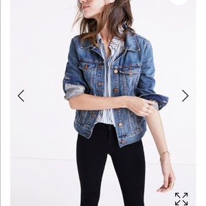 Madewell jean jacket